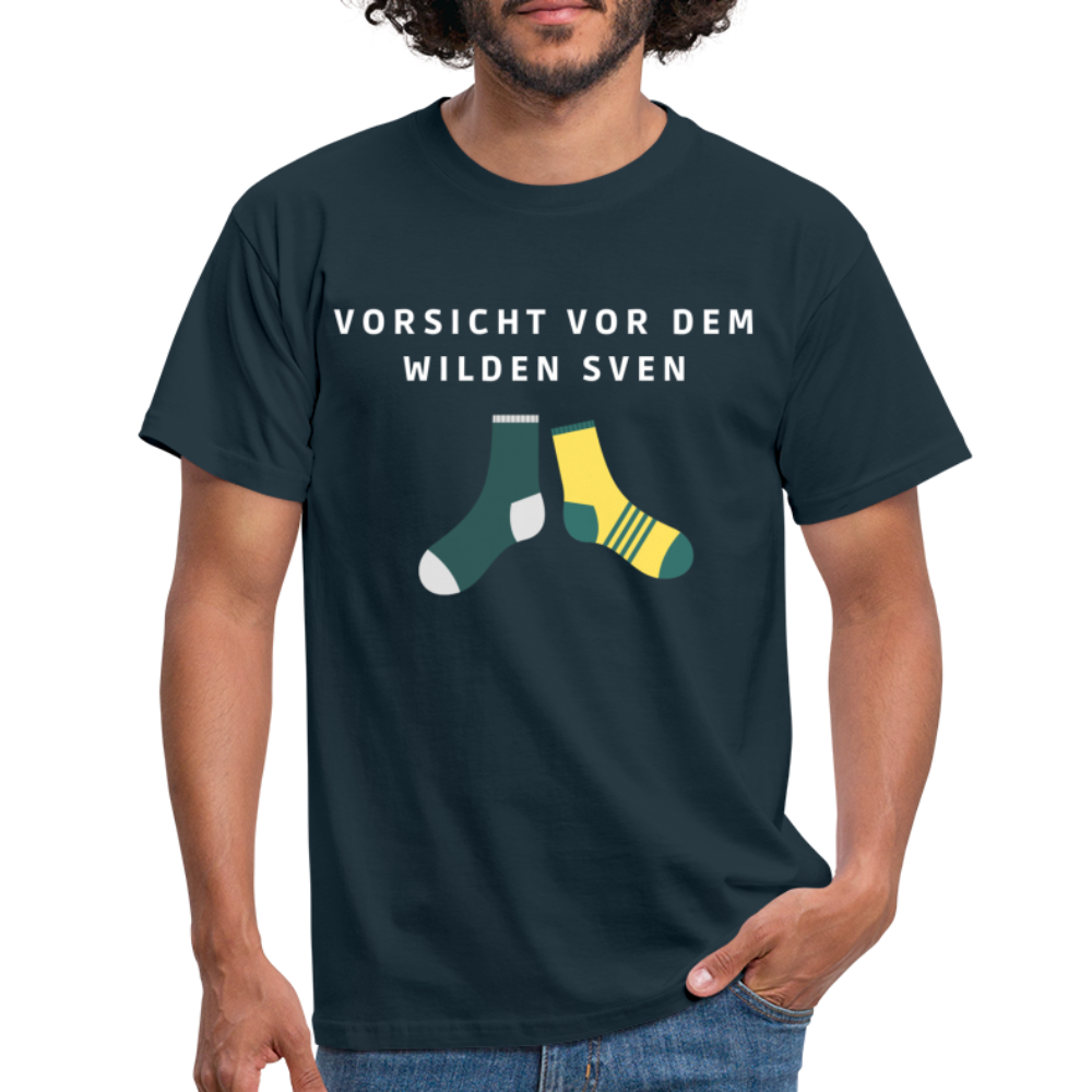 Wilder Sven Herren T-Shirt - Navy