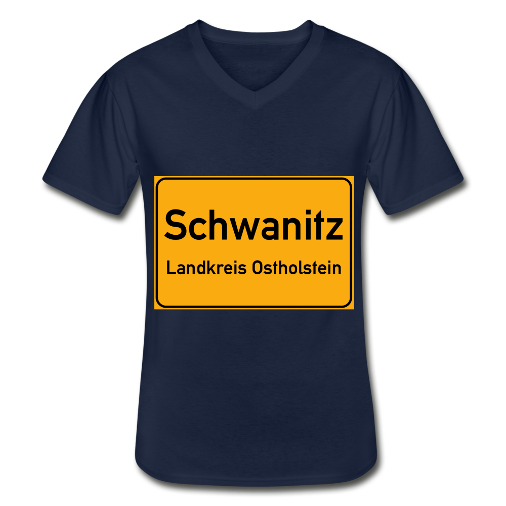 SCHWANITZ HERREN-SHIRT - Navy