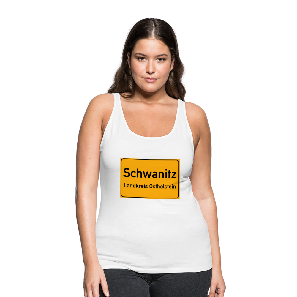 SCHWANITZ DAMEN-TANK-TOP - Weiß