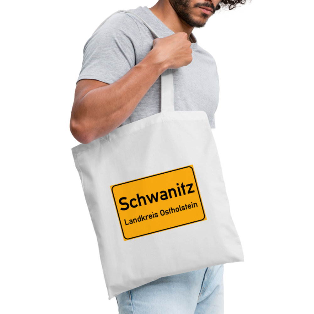 SCHWANITZ STOFFBEUTEL - Weiß