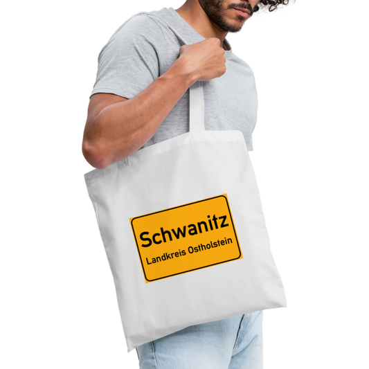 SCHWANITZ STOFFBEUTEL - Weiß