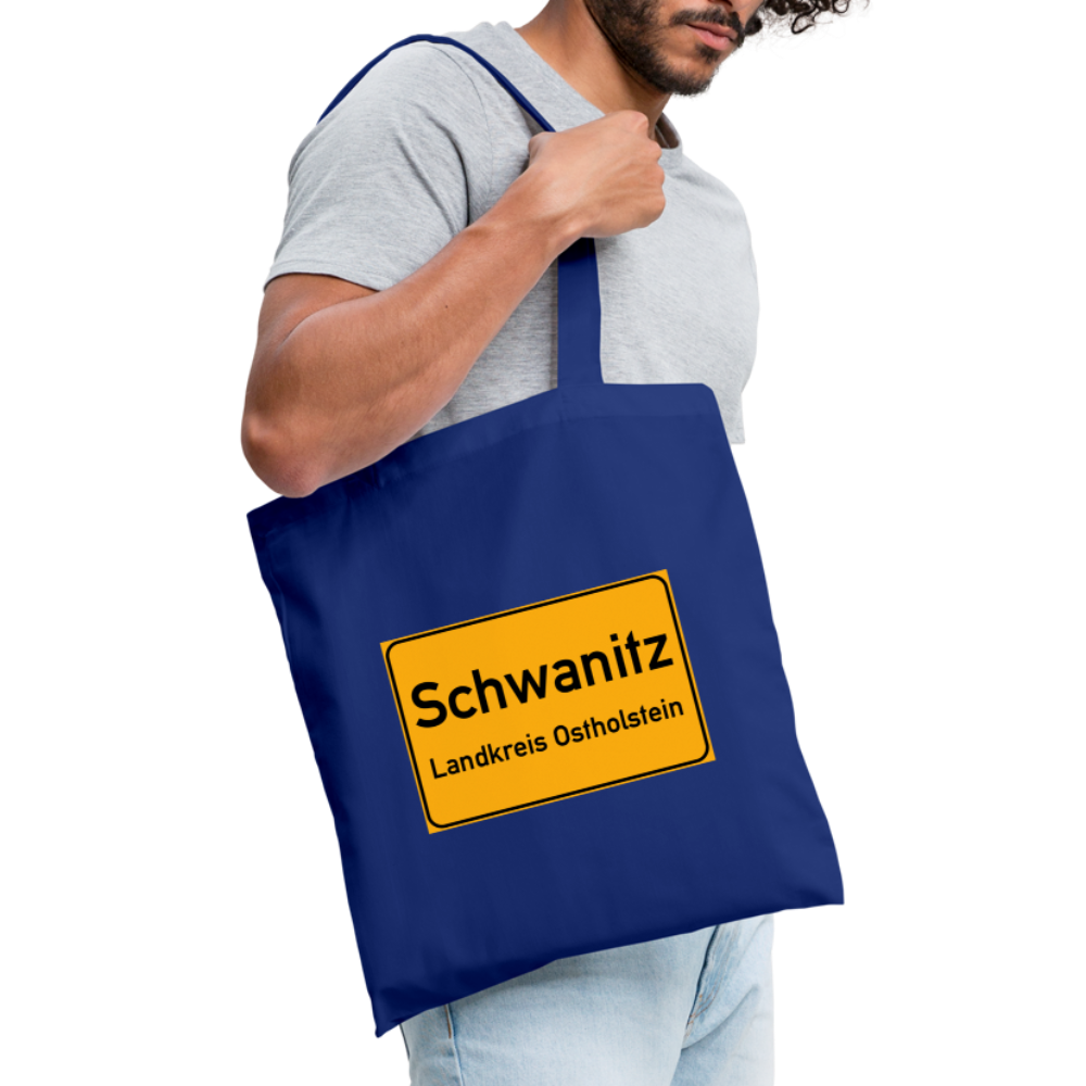 SCHWANITZ STOFFBEUTEL - Royalblau