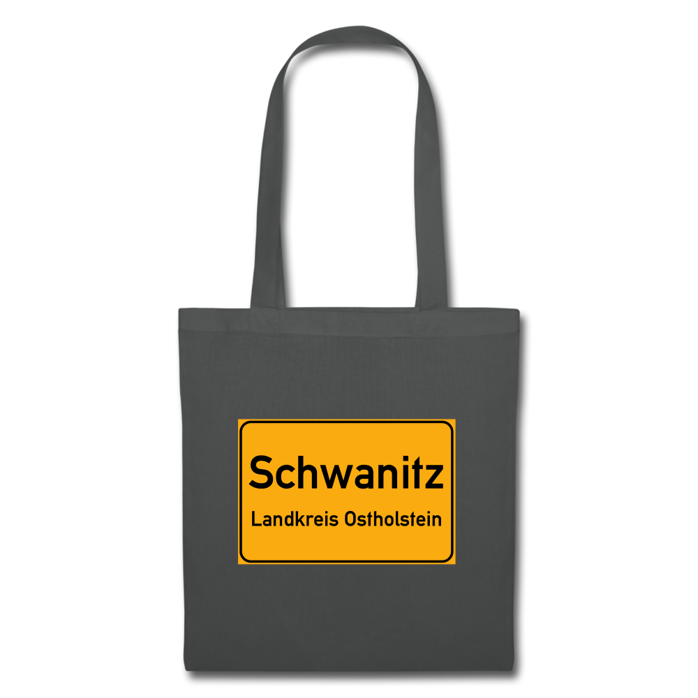 SCHWANITZ STOFFBEUTEL - Graphite