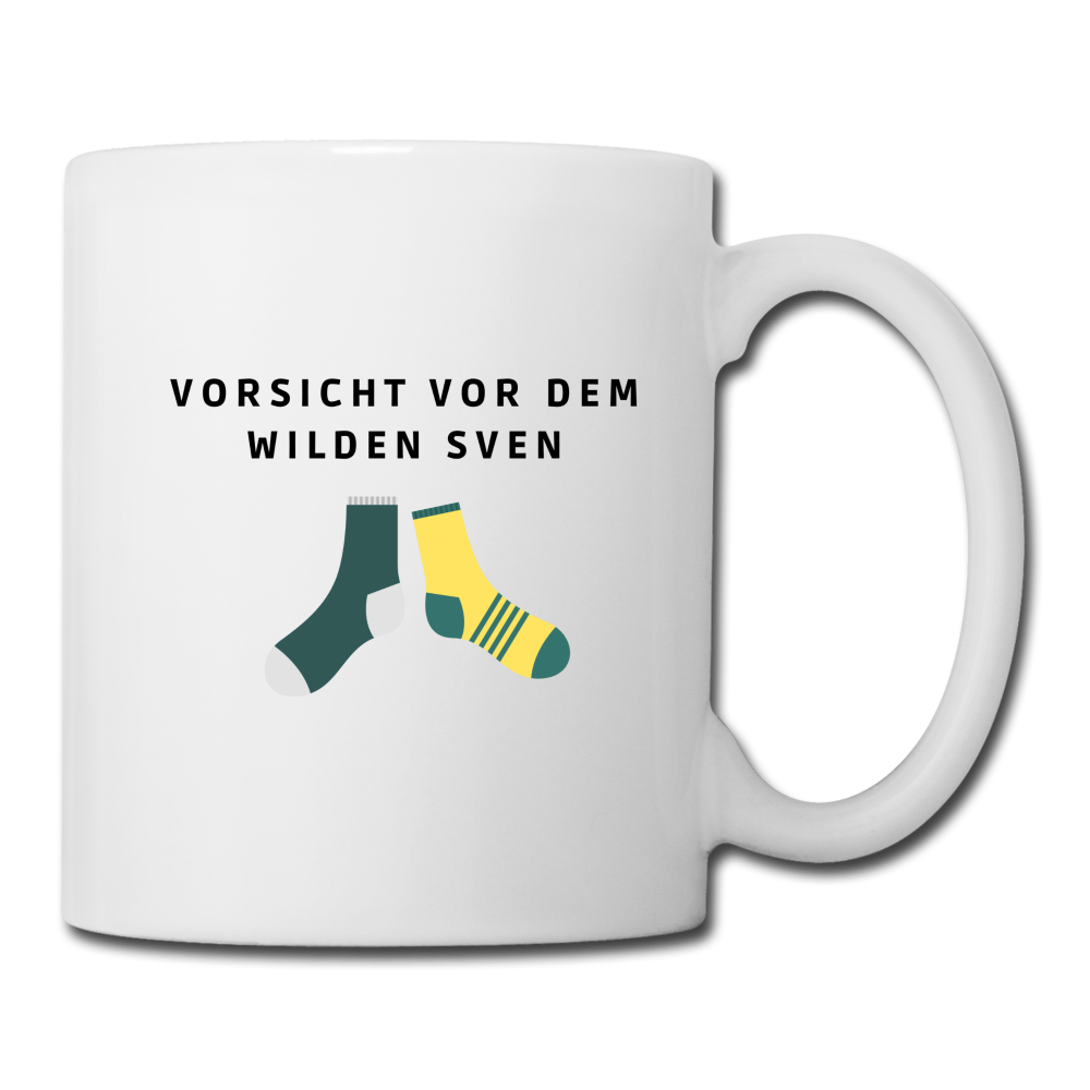 Wilder Sven Tasse - Weiß