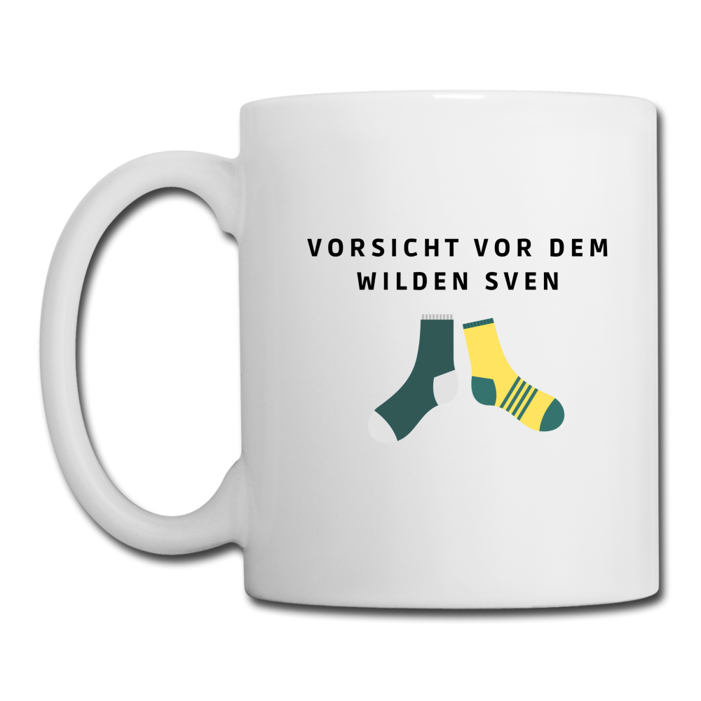 Wilder Sven Tasse - Weiß