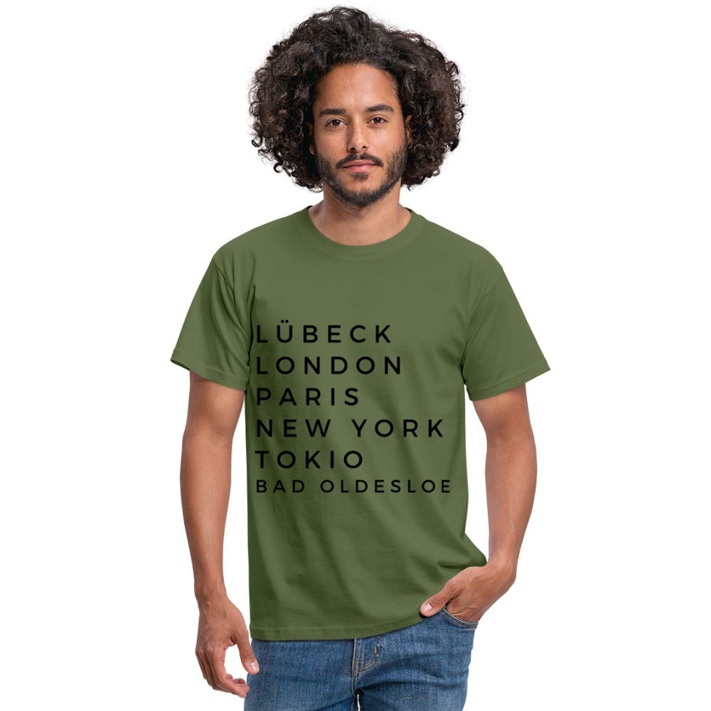 Bad Oldesloe Herren-Shirt - Militärgrün
