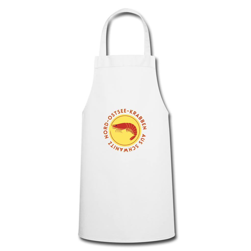 Krabben Kochschürze - Weiß