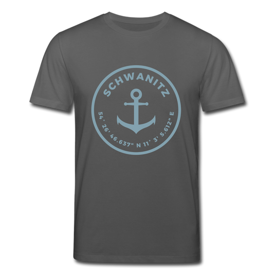 Koordinaten Herren-Shirt - Anthrazit