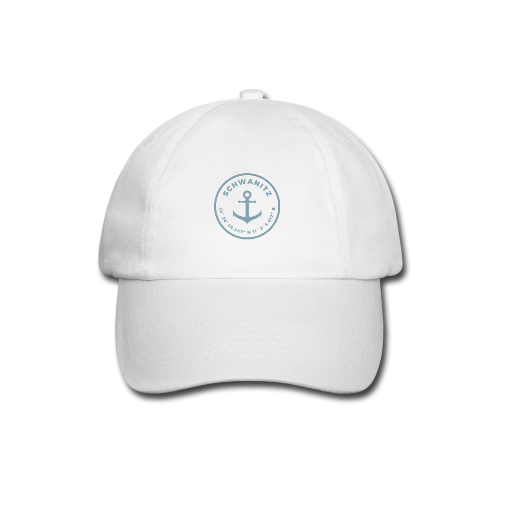 Koordinaten Baseballkappe - Weiß/Weiß