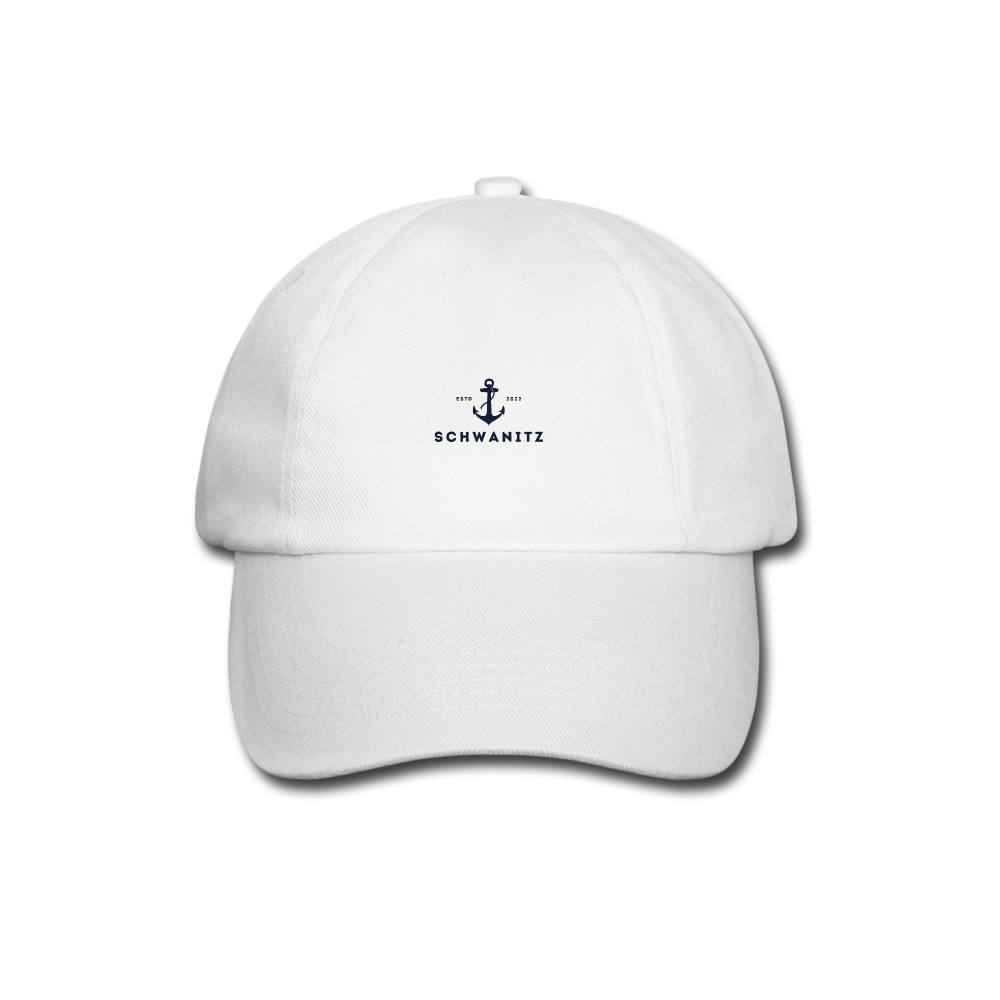 Anker Baseballkappe - Weiß/Weiß