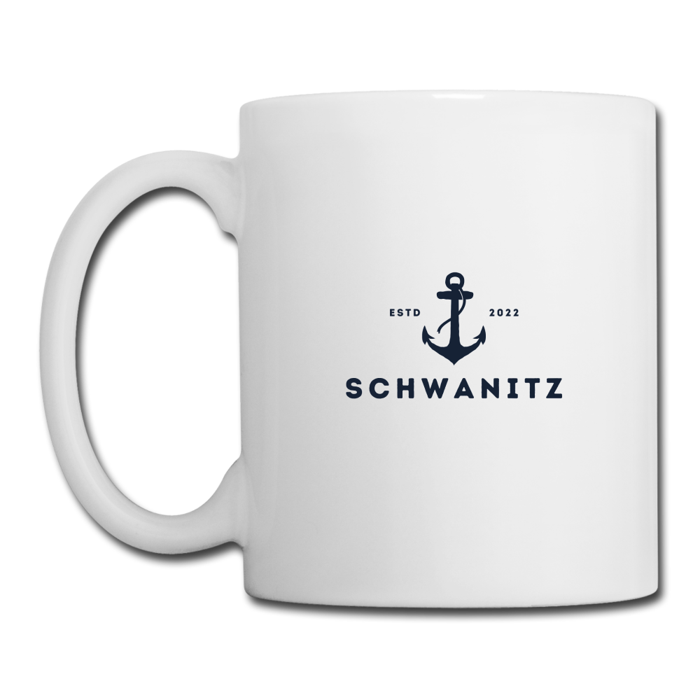 Anker Tasse - Weiß