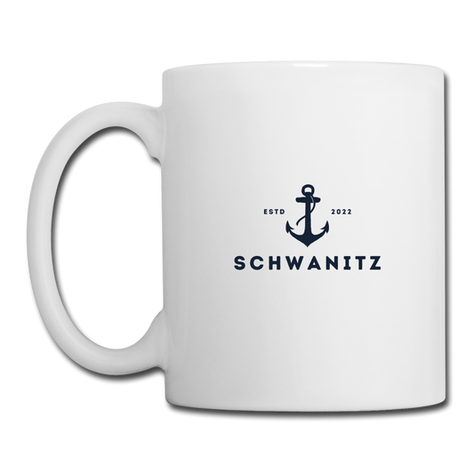 Anker Tasse - Weiß