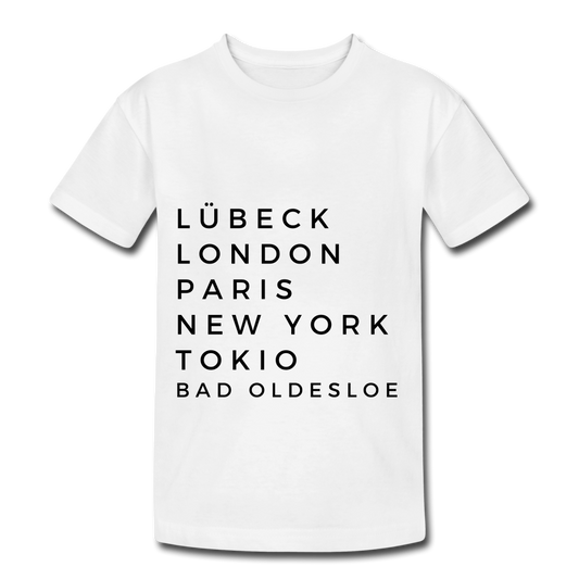 Kinder Tshirt Bad Oldesloe - Weiß