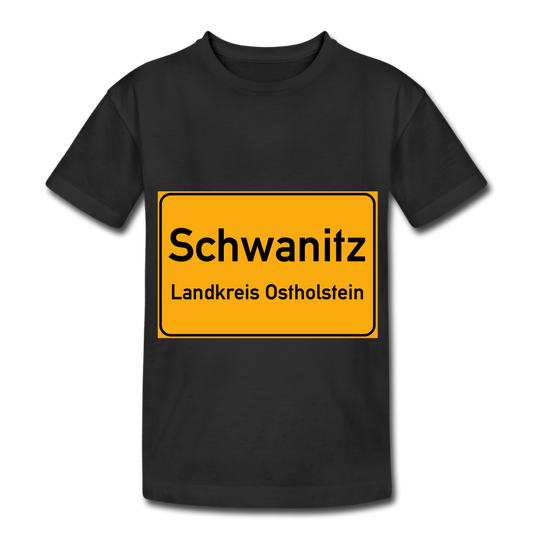 Schwanitz Kinder T-Shirt - Schwarz
