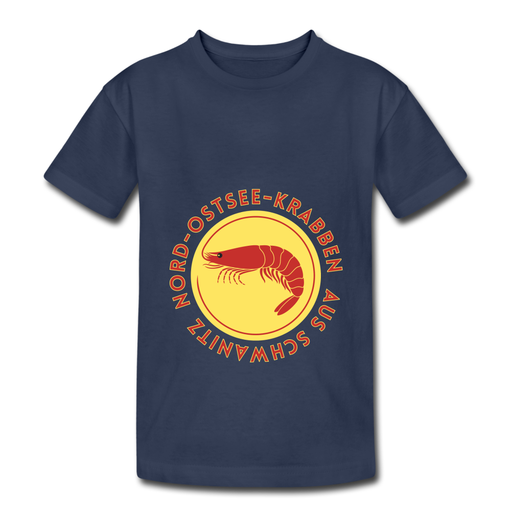 Krabben Kinder T-Shirt - Navy