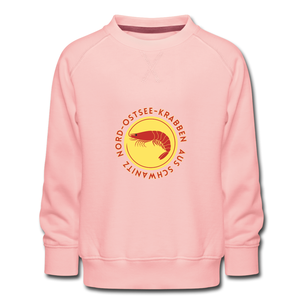 Krabben Kinder-Pullover - Kristallrosa