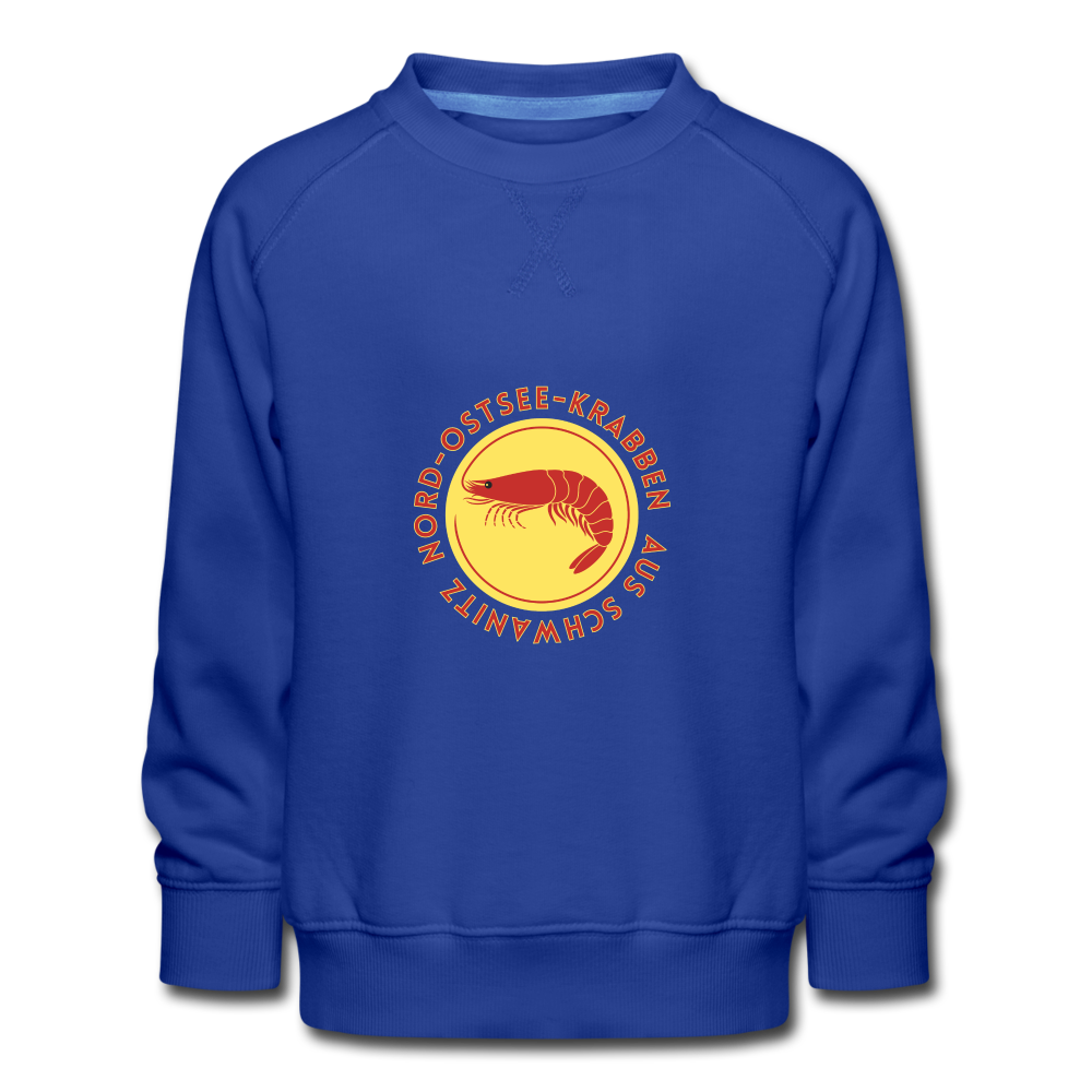 Krabben Kinder-Pullover - Royalblau