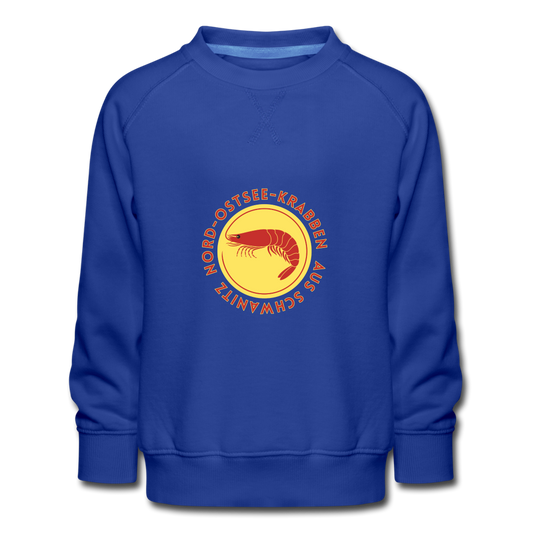 Krabben Kinder-Pullover - Royalblau