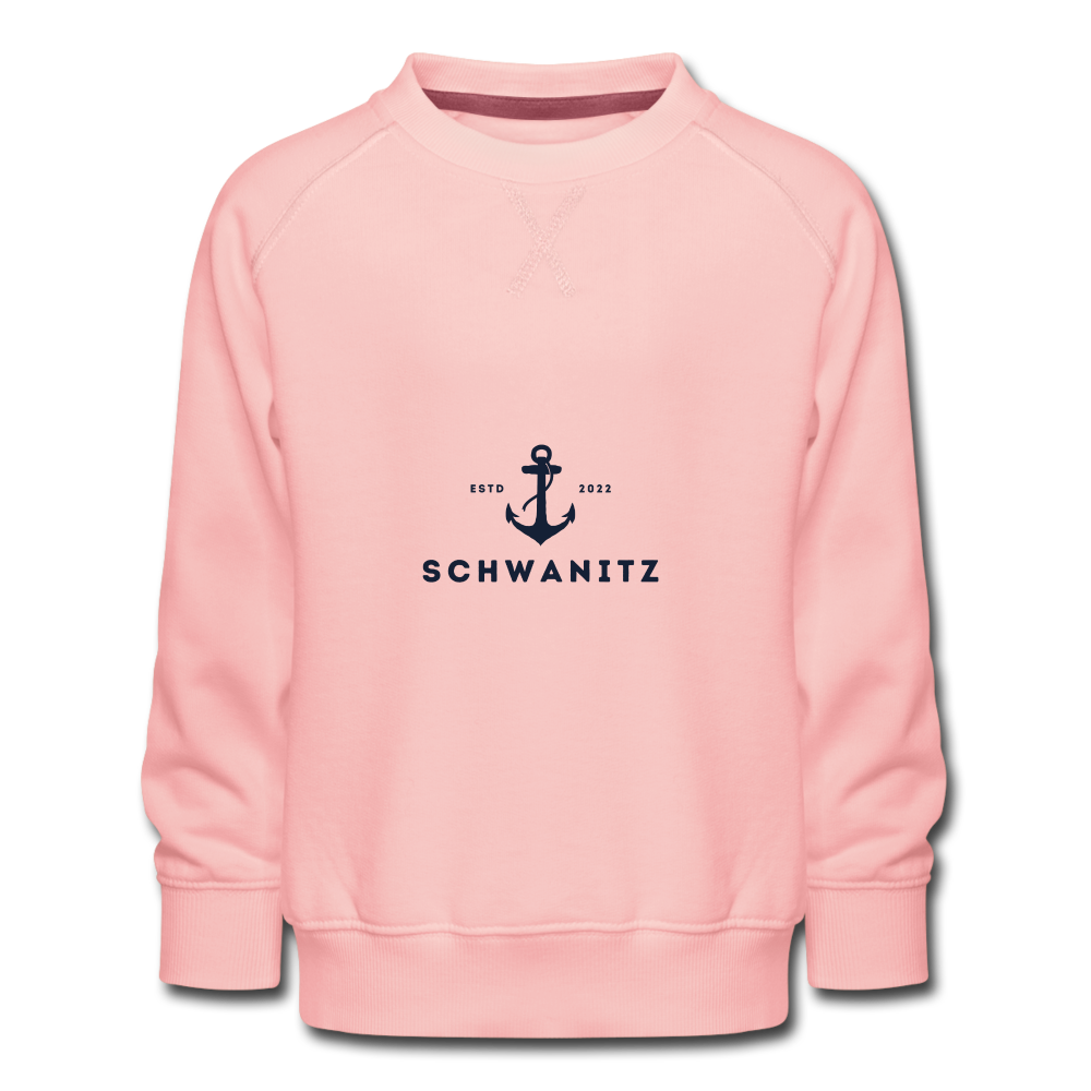Schwanitz Logo Kinder-Pullover - Kristallrosa