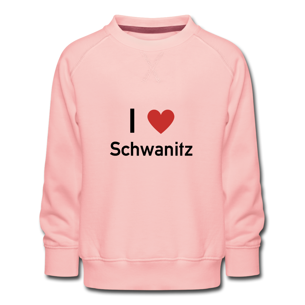 I love Schwanitz Kinder-Pullover - Kristallrosa
