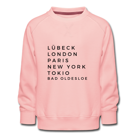 Bad Oldesloe Kinder-Pullover - Kristallrosa