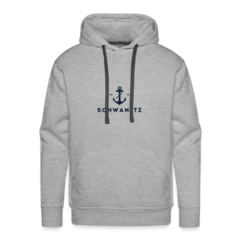 Men’s Premium Hoodie - Grau meliert