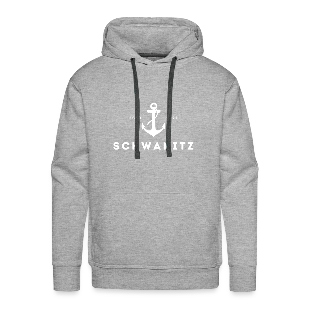 Men’s Premium Hoodie - Grau meliert