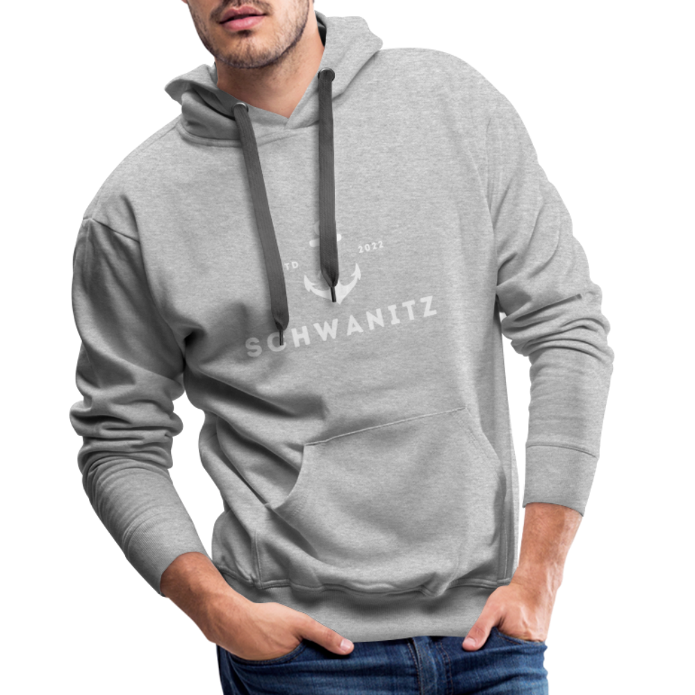 Men’s Premium Hoodie - Grau meliert