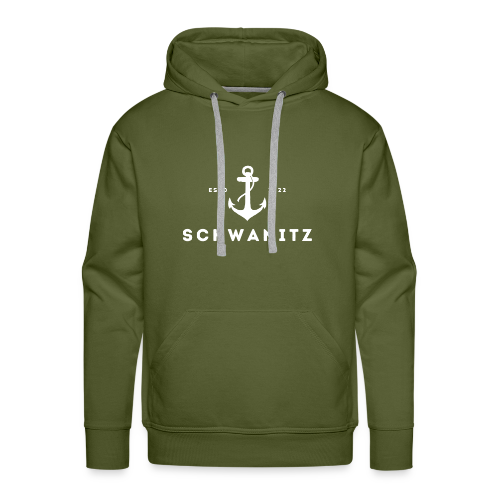 Men’s Premium Hoodie - Olivgrün