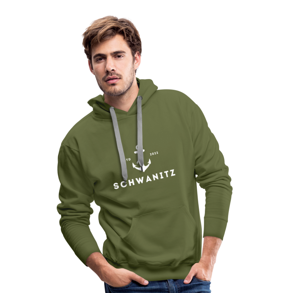 Men’s Premium Hoodie - Olivgrün