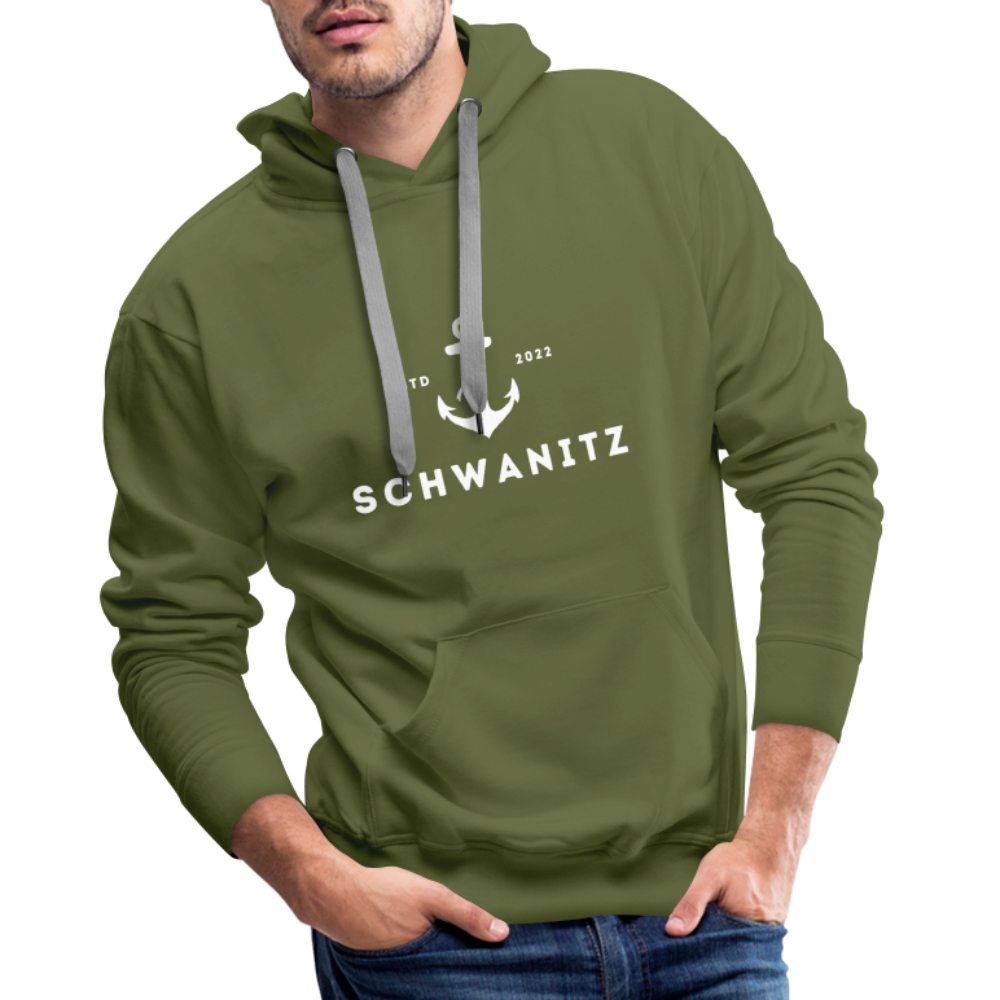 Men’s Premium Hoodie - Olivgrün