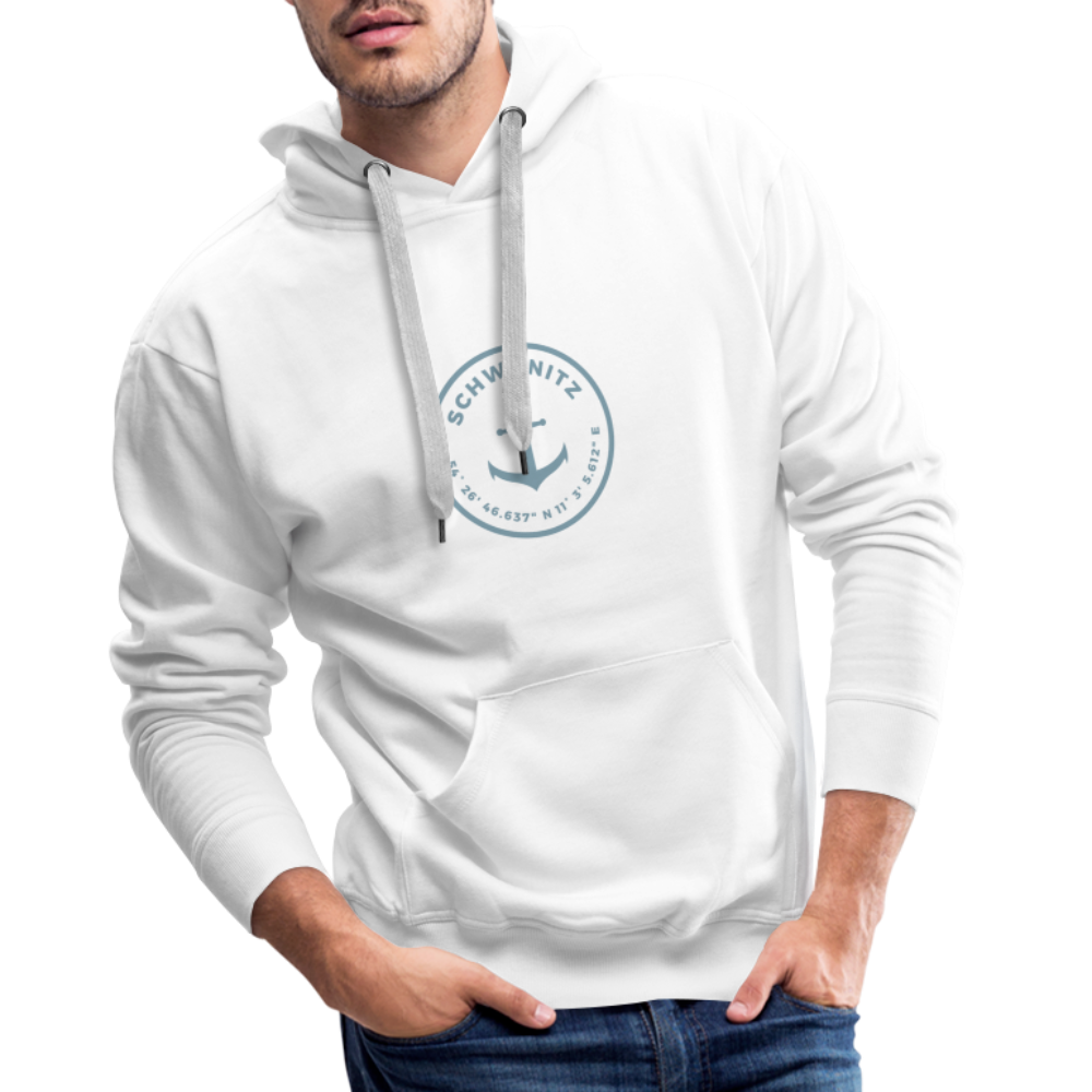 Men’s Premium Hoodie - weiß