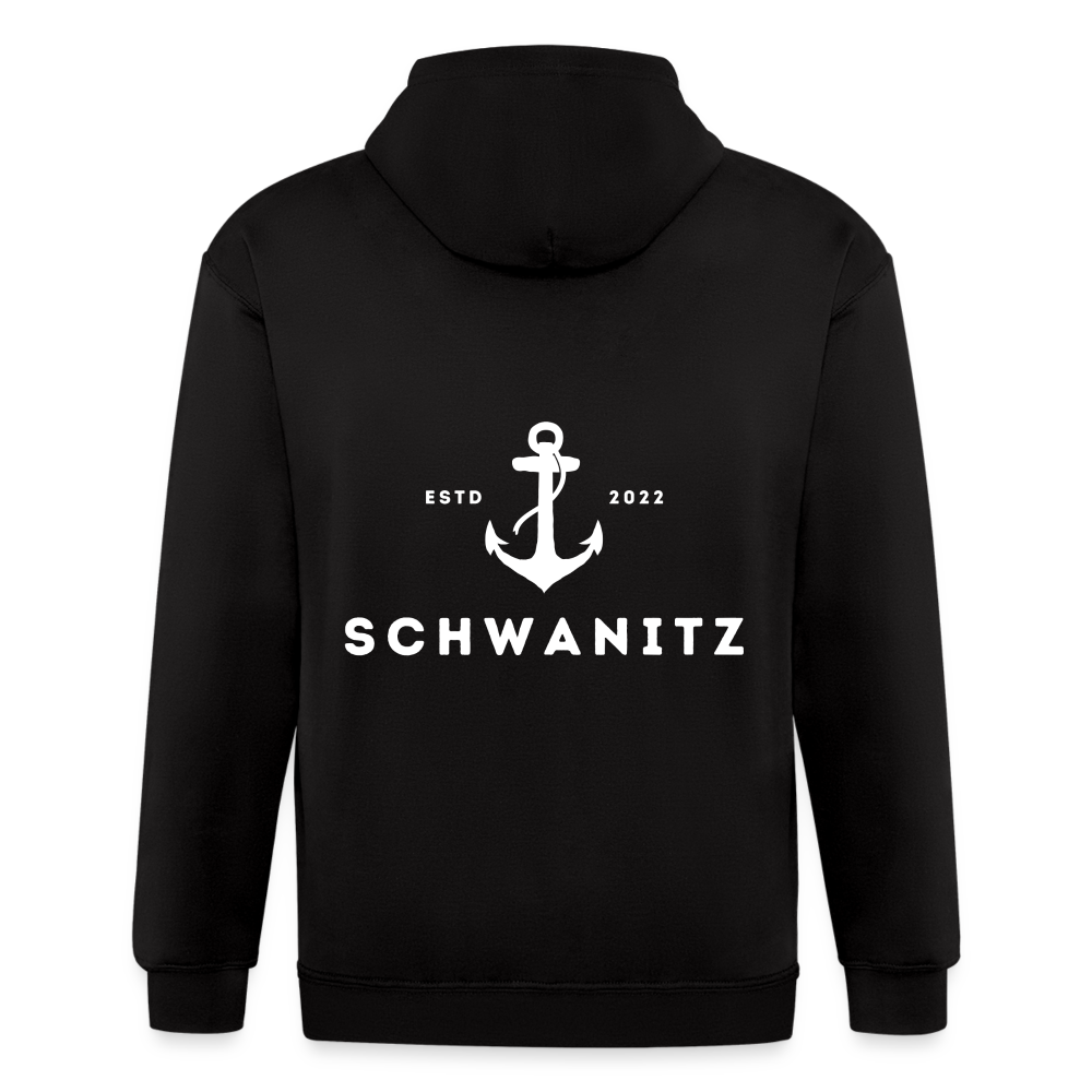 Schwanitz Herren-Kapuzenjacke - Schwarz