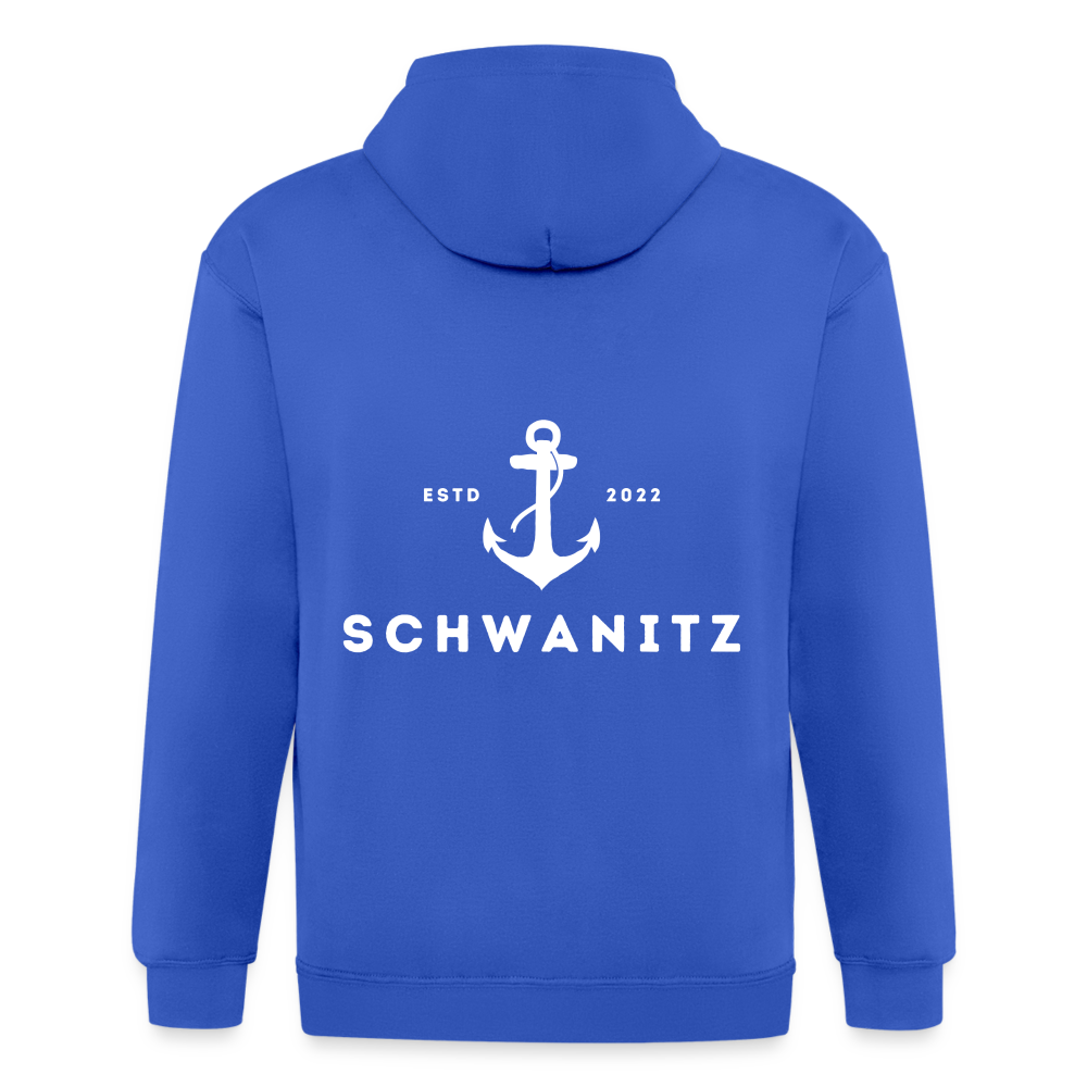 Schwanitz Herren-Kapuzenjacke - Königsblau