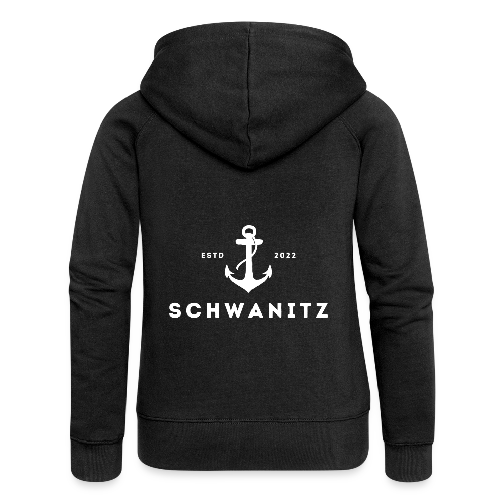 Schwanitz Damen-Kapuzenjacke - Schwarz