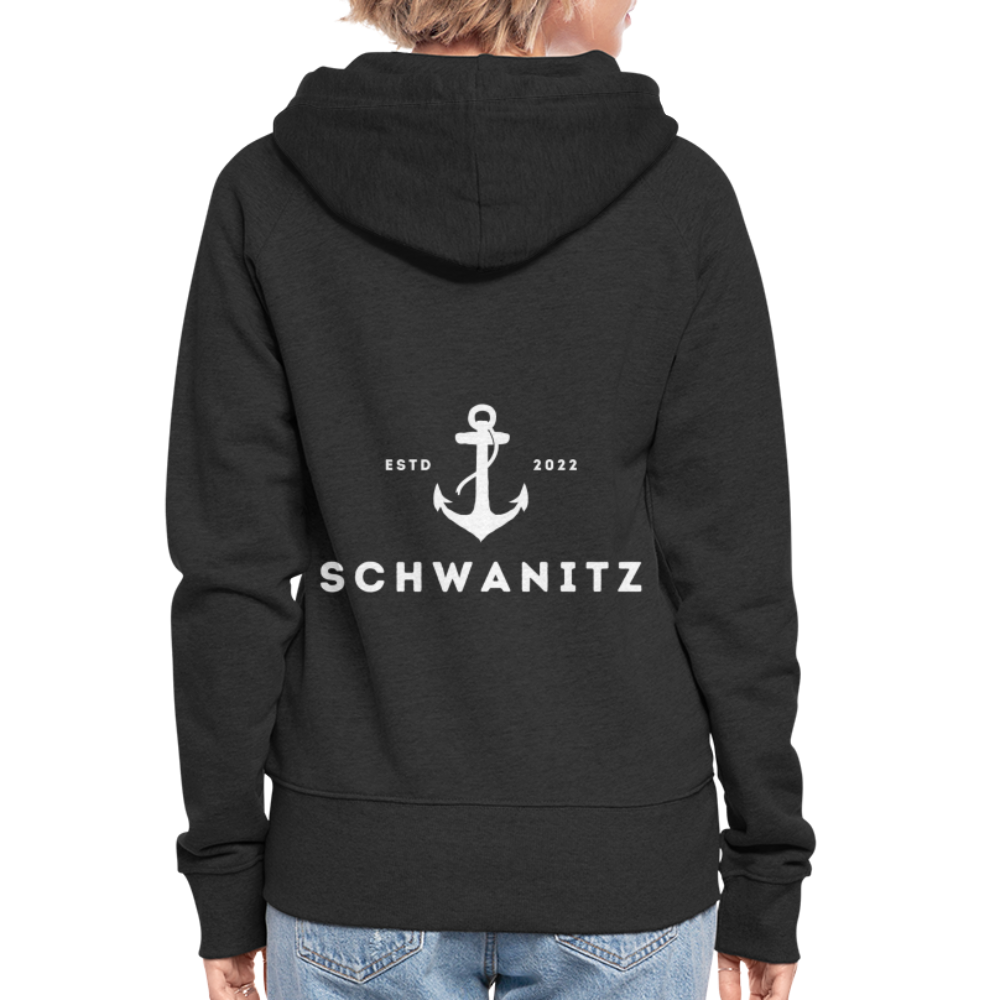 Schwanitz Damen-Kapuzenjacke - Schwarz