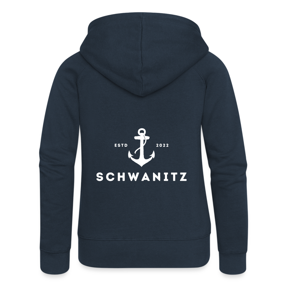 Schwanitz Damen-Kapuzenjacke - Navy
