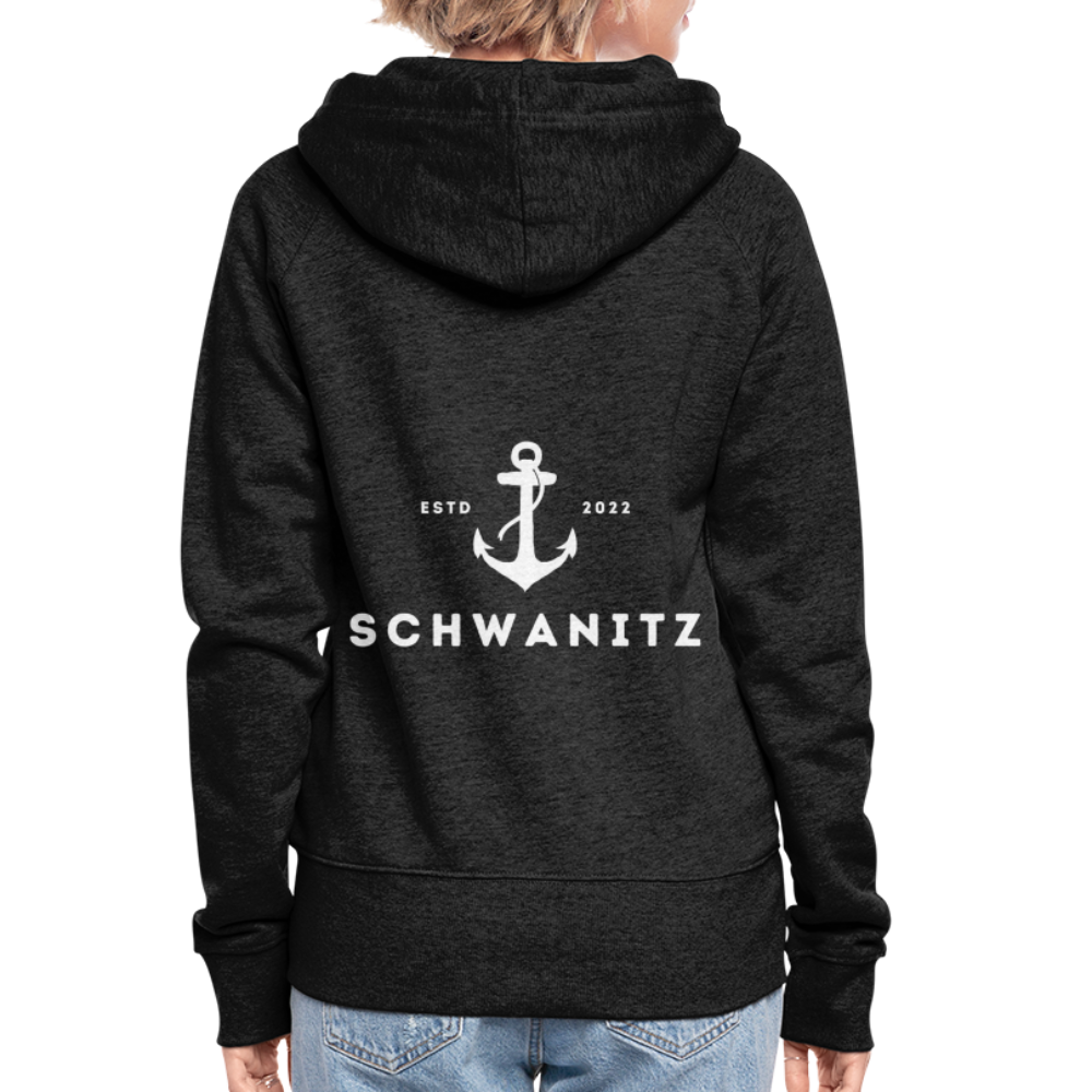 Schwanitz Damen-Kapuzenjacke - Anthrazit
