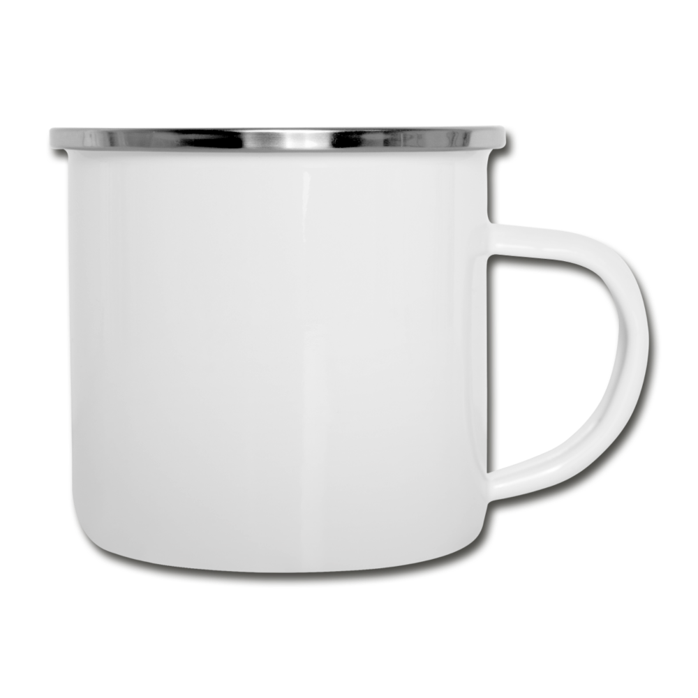 SCHWANITZ EMAILLE-TASSE - Weiß