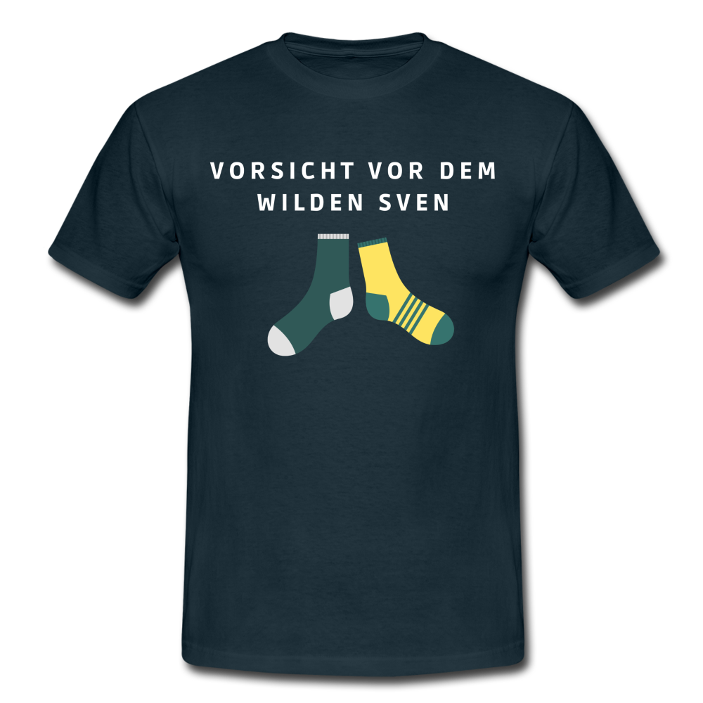 Wilder Sven Herren T-Shirt - Navy