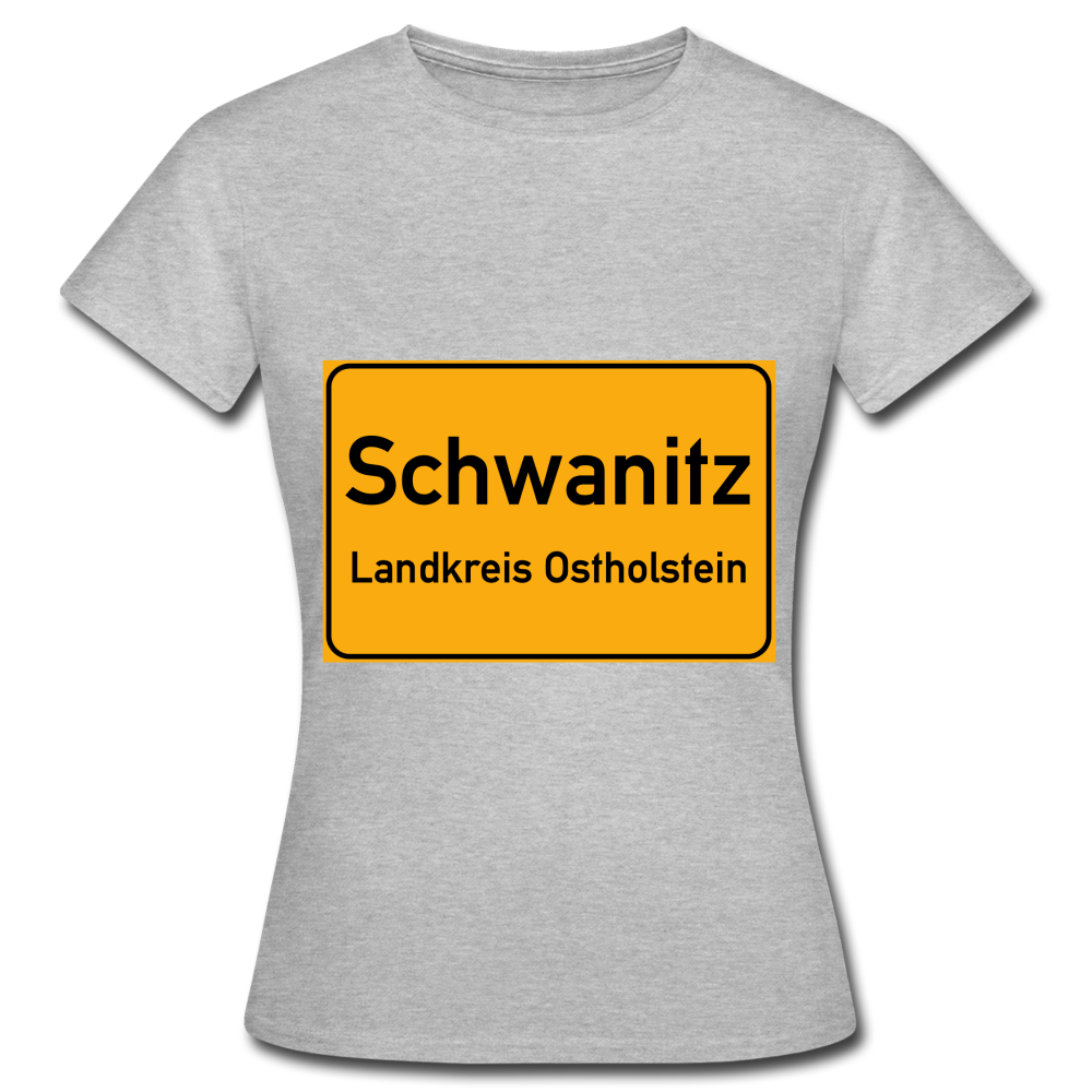 SCHWANITZ DAMEN-SHIRT - Grau meliert