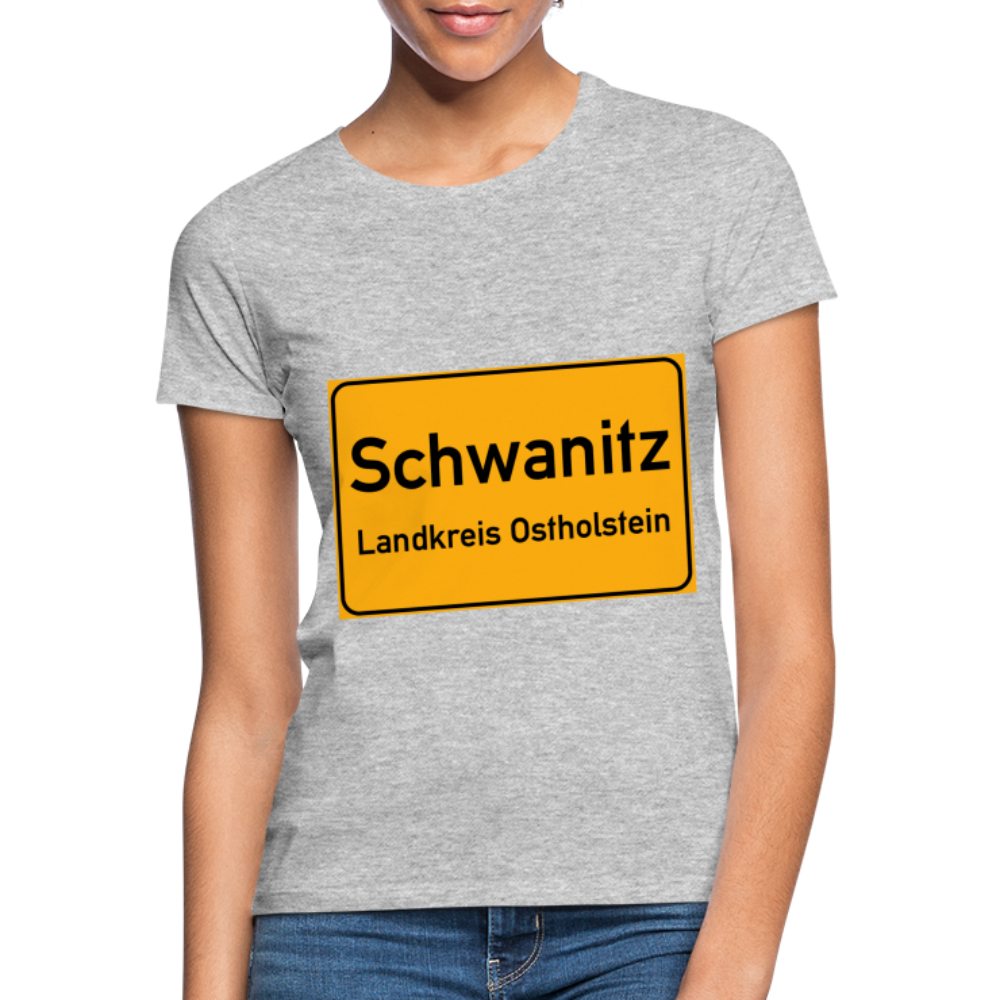 SCHWANITZ DAMEN-SHIRT - Grau meliert