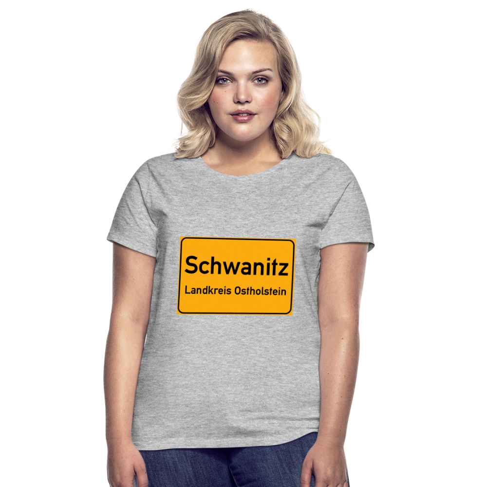 SCHWANITZ DAMEN-SHIRT - Grau meliert