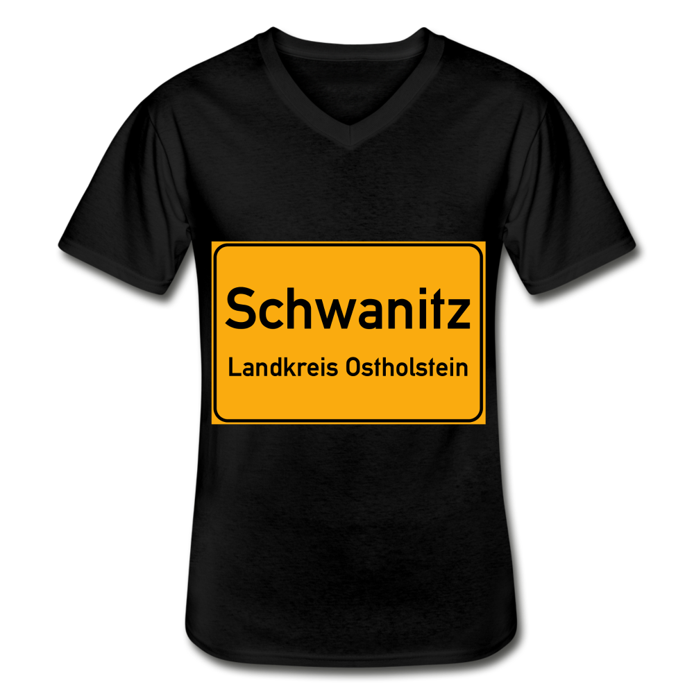 SCHWANITZ HERREN-SHIRT - Schwarz