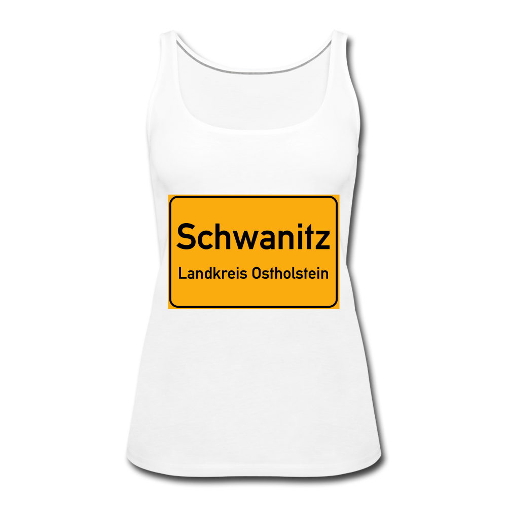 SCHWANITZ DAMEN-TANK-TOP - Weiß