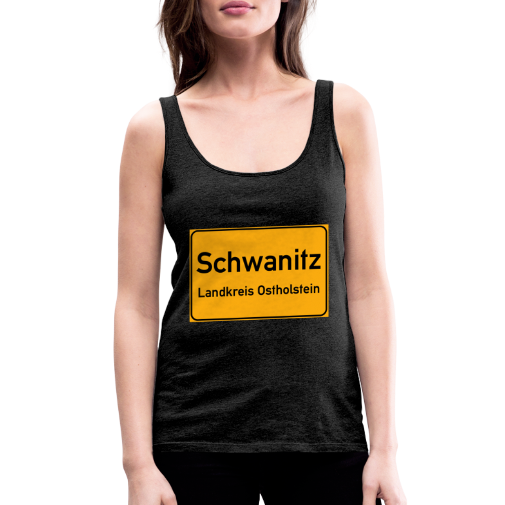 SCHWANITZ DAMEN-TANK-TOP - Anthrazit