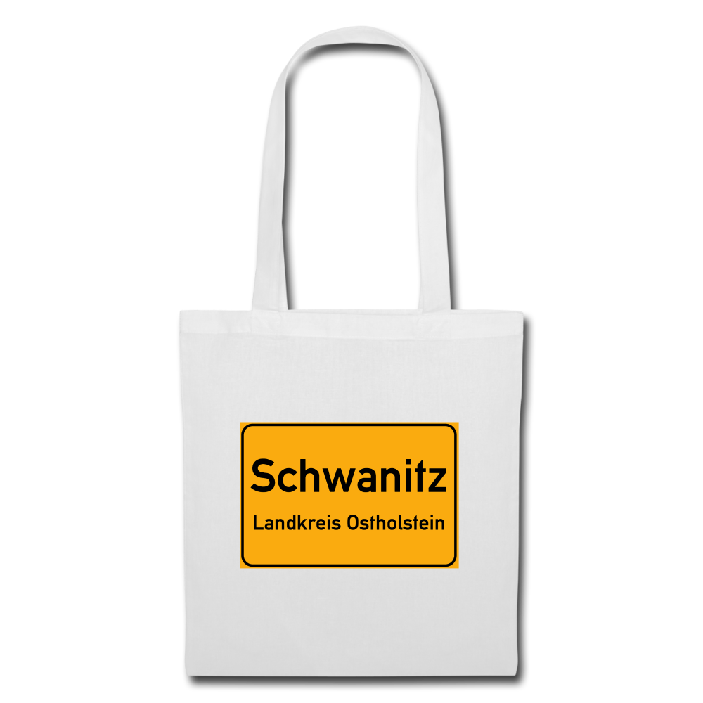 SCHWANITZ STOFFBEUTEL - Weiß