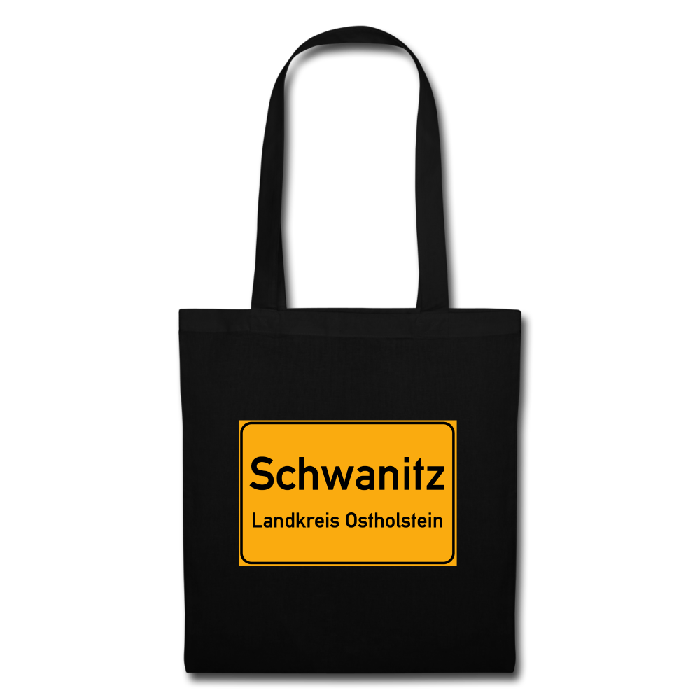 SCHWANITZ STOFFBEUTEL - Schwarz