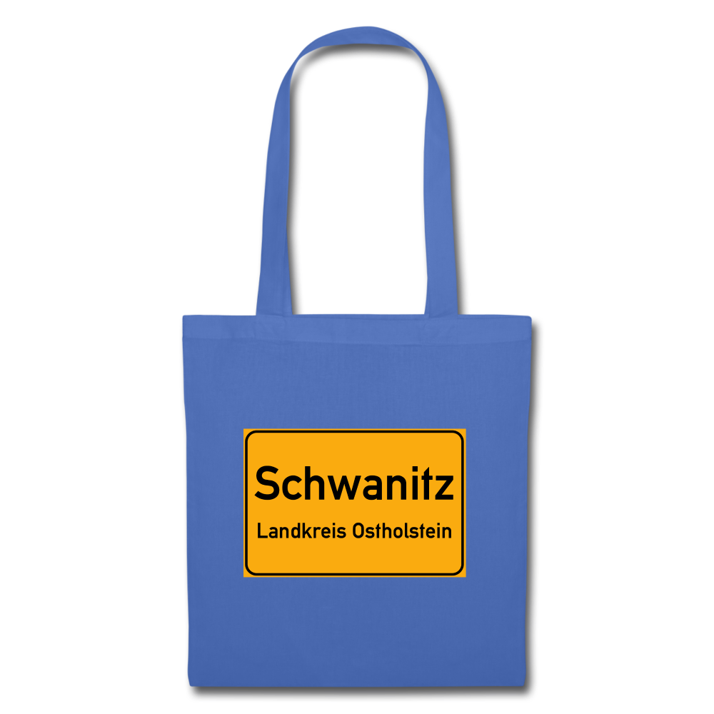 SCHWANITZ STOFFBEUTEL - Hellblau