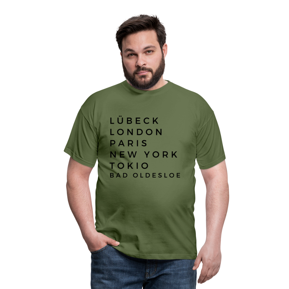 Bad Oldesloe Herren-Shirt - Militärgrün